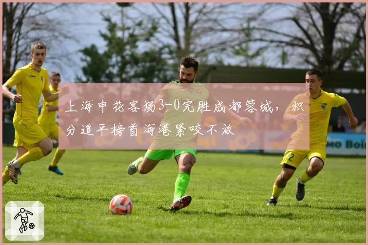 上海申花客场3-0完胜成都蓉城,积分追平榜首海港紧咬不放