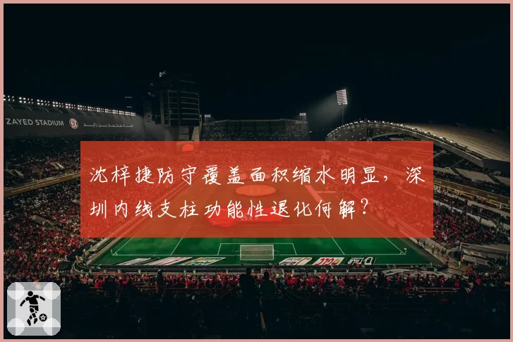 沈梓捷防守覆盖面积缩水明显,深圳内线支柱功能性退化何解?